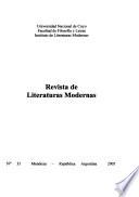 Revista de literaturas modernas