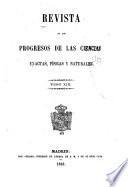 Revista de los progresos de las ciencias exactas, fisicas y naturales