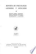 Revista de psicología general y aplicada