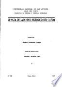 Revista del Archivo Histórico