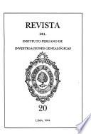 Revista del Instituto Peruano de Investigaciones Genealógicas