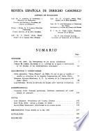 Revista española de derecho canónico