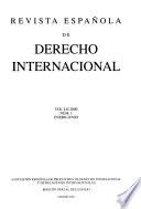Revista española de derecho internacional