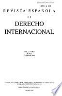 Revista española de derecho internacional