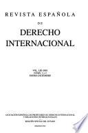 Revista española de derecho internacional
