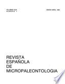 Revista española de micropaleontología