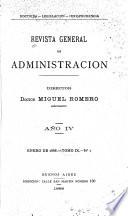 Revista general de administración