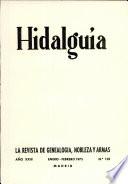 Revista Hidalguía número 128. Año 1975
