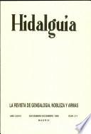 Revista Hidalguía número 211. Año 1988