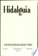 Revista Hidalguía número 280-281. Año 2000