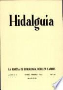 Revista Hidalguía número 68. Año 1965