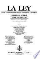 Revista jurídica espanõla de doctrina, jurisprudencia y bibliografía