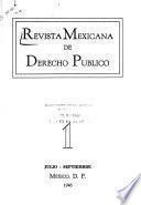 Revista mexicana de derecho público