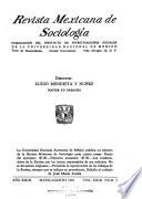 Revista mexicana de sociología