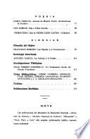 Revista nacional de cultura