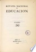Revista nacional de educación nº 56