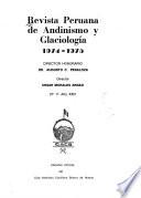 Revista peruana de andinismo y glaciología