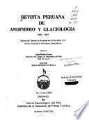 Revista peruana de andinismo y glaciología