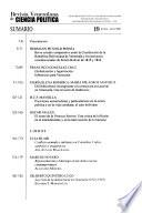 Revista venezolana de ciencia política