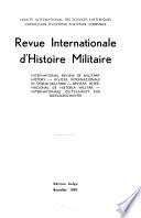 Revue internationale d'histoire militaire