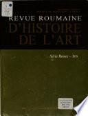 Revue roumaine d'histoire de l'art