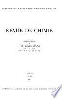 Revue roumaine de chimie