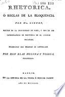 Rhetorica, ó, Reglas de la eloquencia