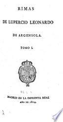 Rimas de L.L. [and] B.L. de Argensola