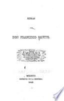 Rimas por Don Francisco Gavito