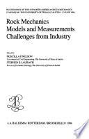 Rock Mechanics Models and Measurements