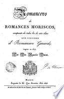 Romancero de Romances Moriscos