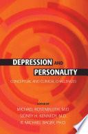 Rosenbluth, M., Depresión y personalidad ©2007