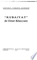 Rubaiyat de Omar Khayyam