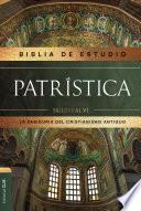 Libro RVR, Biblia de Estudio Patrística, Interior a dos colores, Palabras de Jesús en Rojo, Ebook