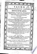 Sacro chronologico enigma descifrado