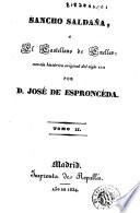 Sancho Saldaña, ó, El castellano de Cuellar