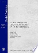 Seguridad en las comunicaciones y en la información