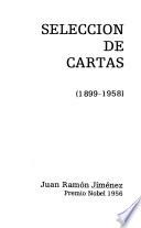 Selección de cartas, 1899-1958