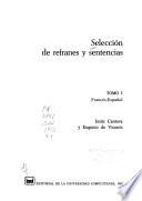 Selección de refranes y sentencias: Francés-español
