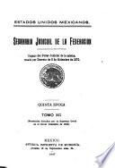 Semanario judicial de la Federación