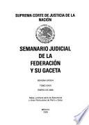 Semanario judicial de la Federación y su gaceta