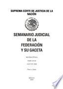 Semanario judicial de la Federación y su gaceta