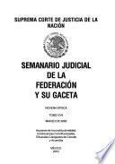 Semanario judicial de la Federación y su gaceta