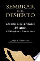Libro Sembrar en el desierto