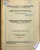Seminario-taller Sobre Palificacion Estrategica de la Investigacion Y Transferencia de Tecnologia en Costa Rica, la Administracion Y El Proceso de Planeacion de Organizaciones