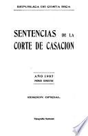 Sentencias de la Corte de Casación