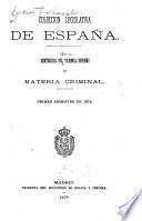Sentencias del Tribunal Supremo en materia criminal