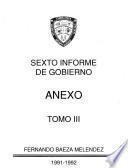 Sexto informe de gobierno