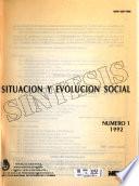 Situación y evolución social - sintesis