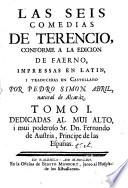“Las” Seis Comedias De Terencio